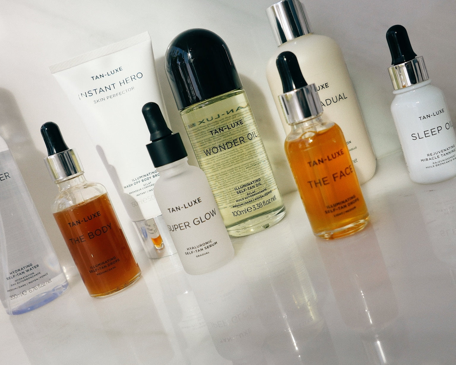 Various Tan Luxe Products